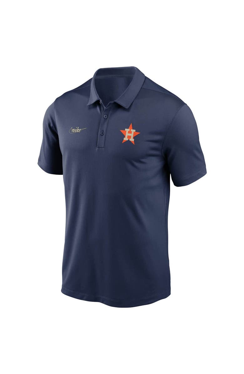 Nike Men's Nike Navy Houston Astros Cooperstown Collection Logo Franchise Performance Polo, Alternate, color, 