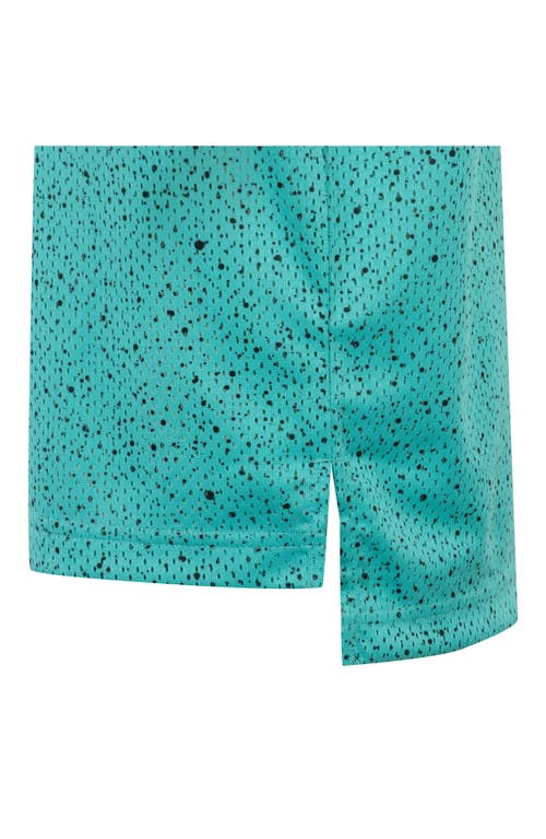 Jordan Kids' Play Off Speckle Sleeveless Mesh Jersey In Washed Teal