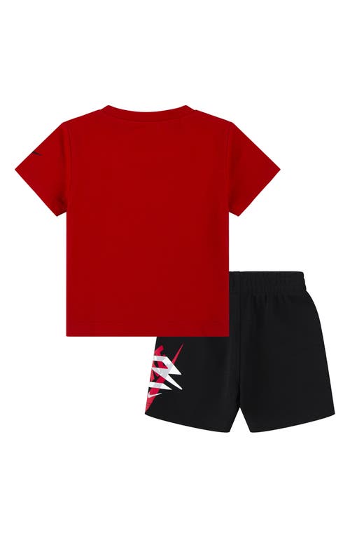 3 Brand Icon Duo T-shirt & Shorts Set In Red