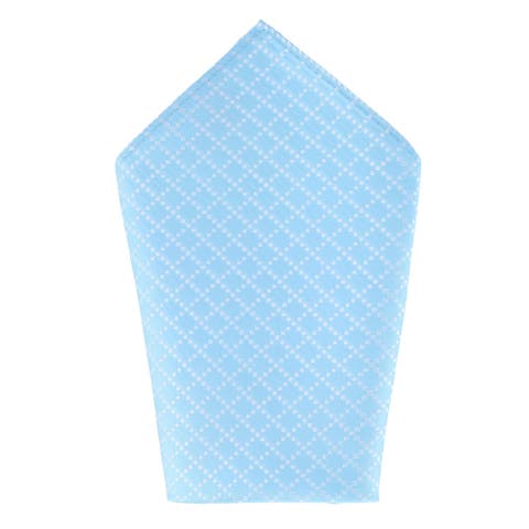 Rowan Geometric Pattern 12x12 Silk Pocket Square