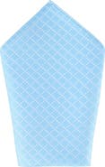 Trafalgar Rowan Geometric Pattern 12x12 Silk Pocket Square