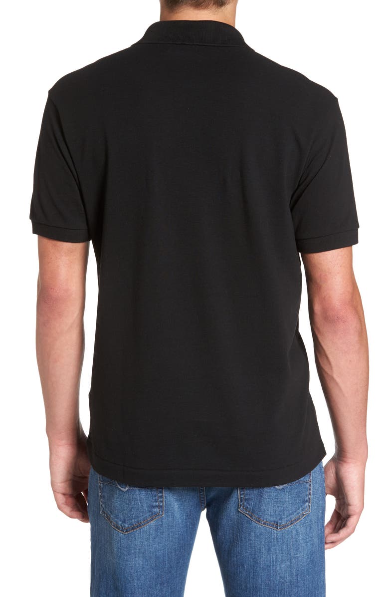 Lacoste Piqué Polo with Tonal Croc, Alternate, color,