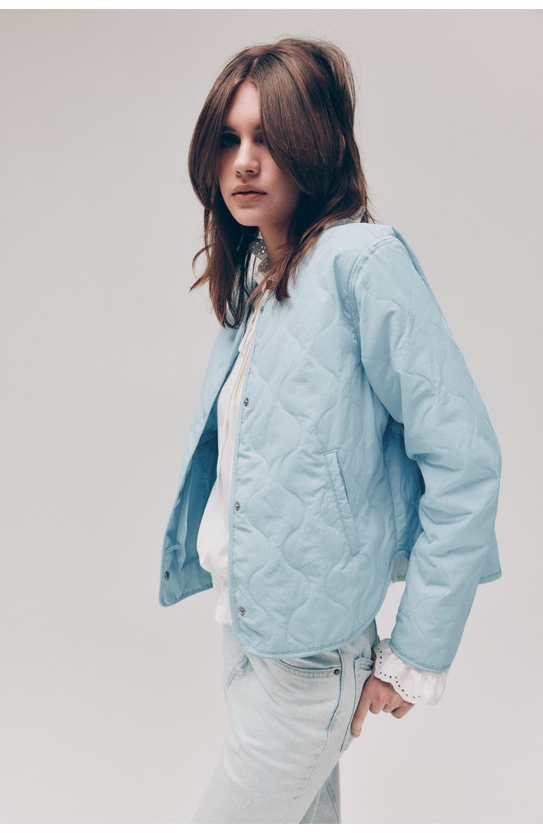 H&M Quilted Nylon Jacket, Alternate, color, 