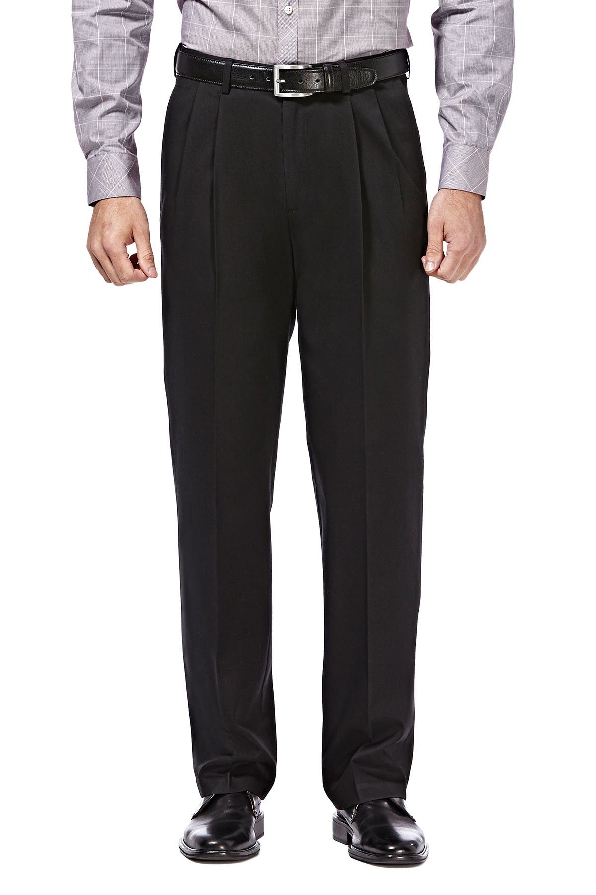 HAGGAR Haggar Premium No Iron Khaki Classic Fit Pant