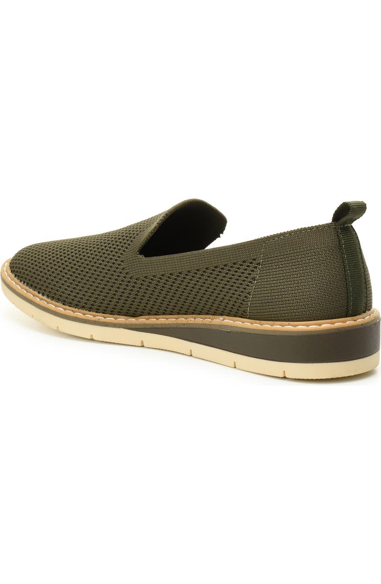 Taryn Rose Stilo Flexy Knit Loafer, Alternate, color, Olive Knit