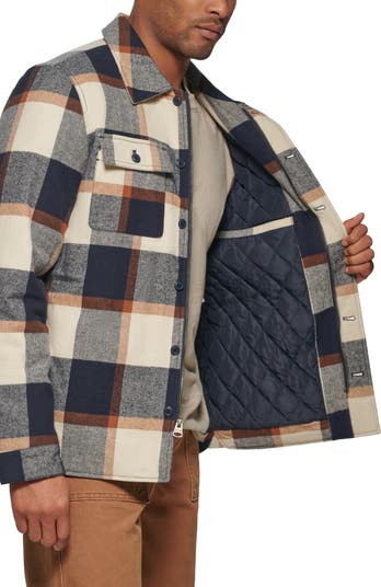 Quilt Lined Cotton Shacket