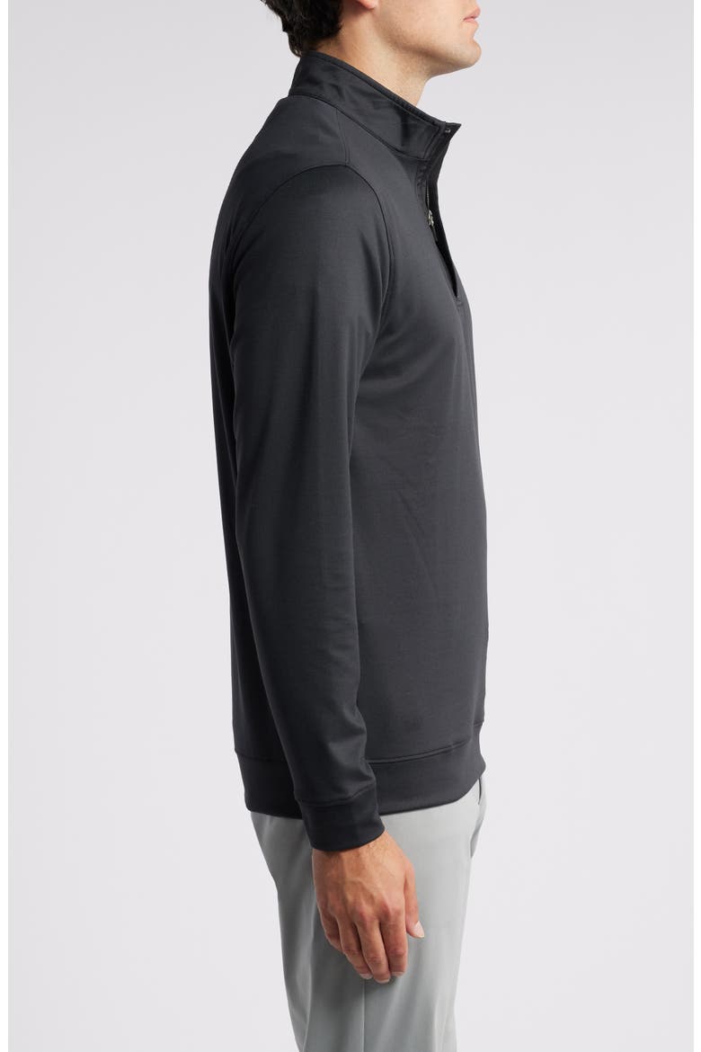 McKinnon Quarter Zip Golf Pullover, Alternate, color, BLACK