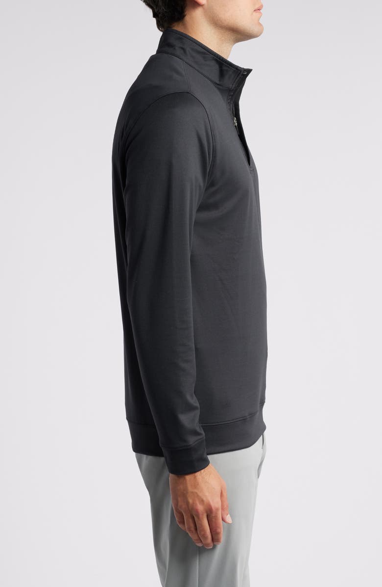 Swannies McKinnon Quarter Zip Golf Pullover, Alternate, color, Black