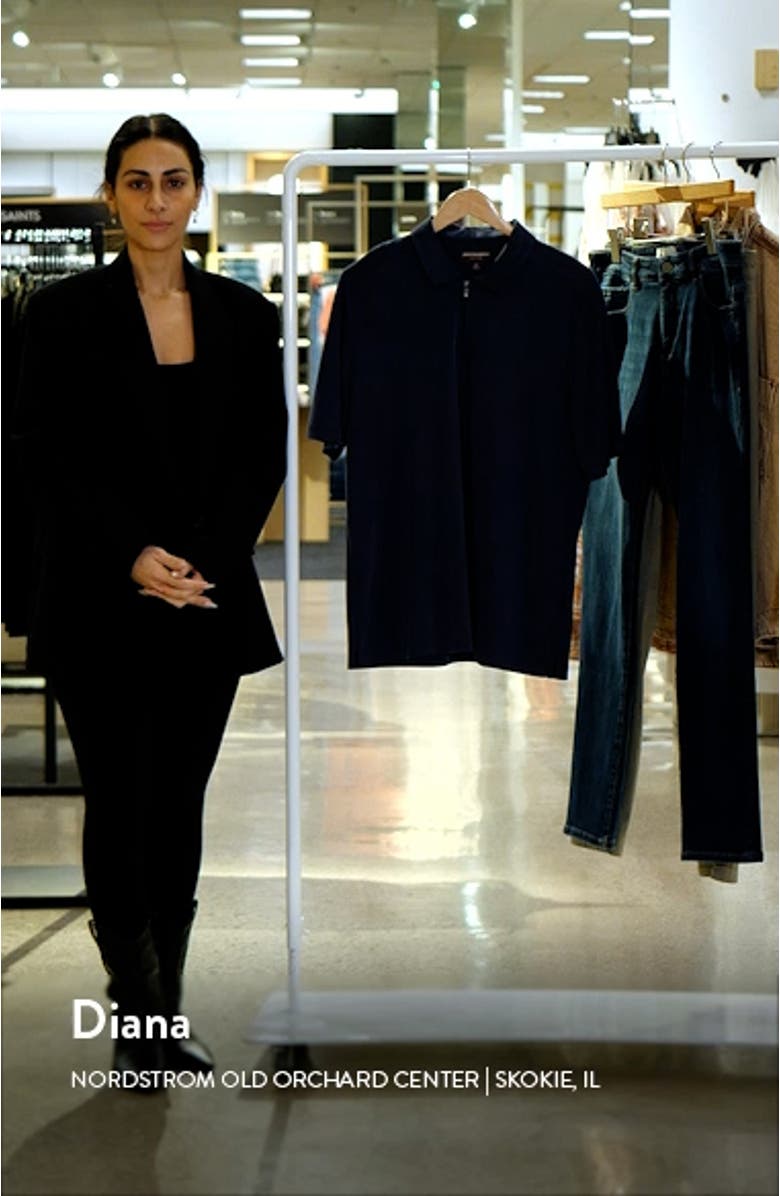 Bird's Eye Quarter Zip Polo, sales video thumbnail