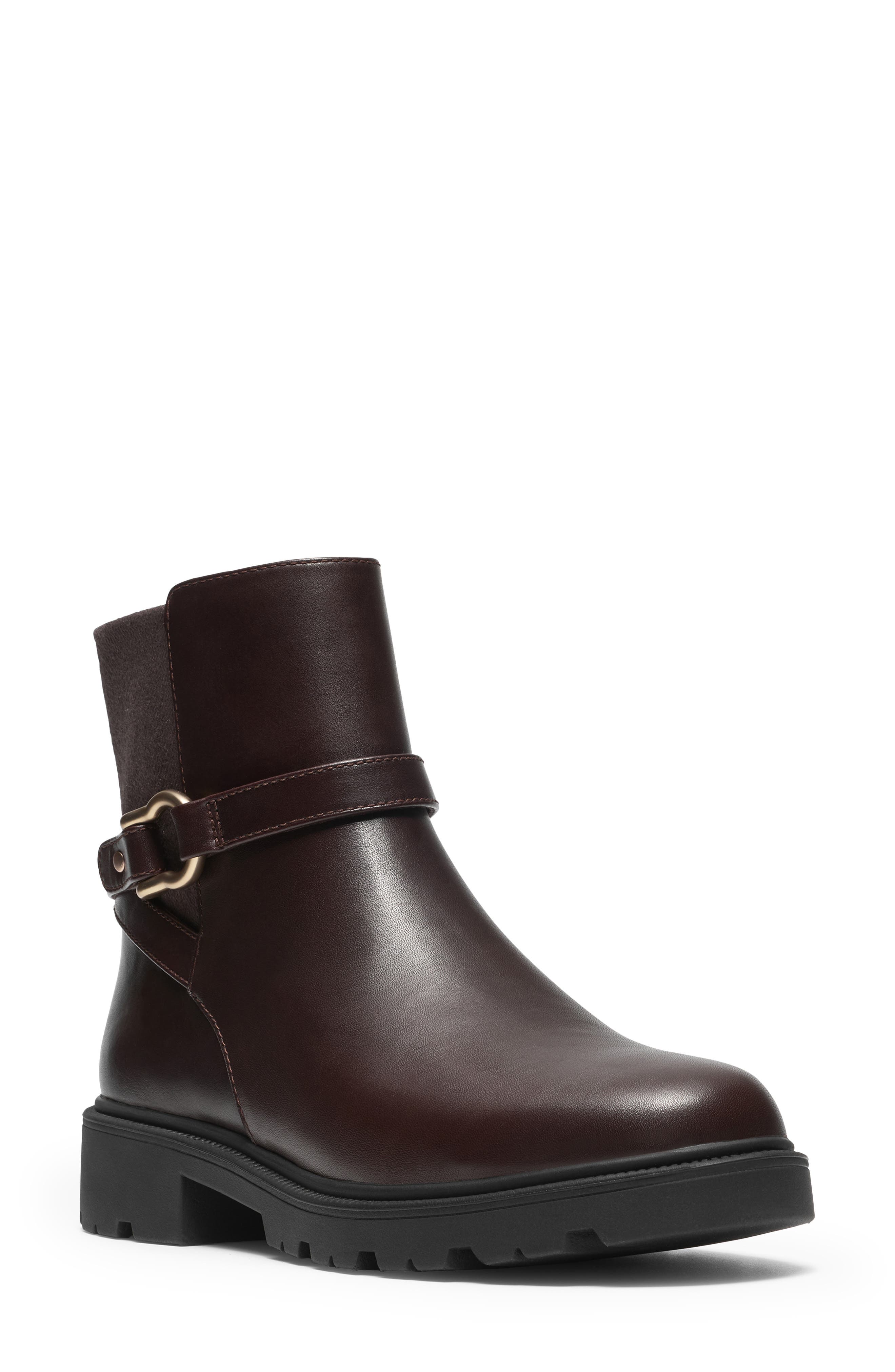 DARK BROWN LEATHER