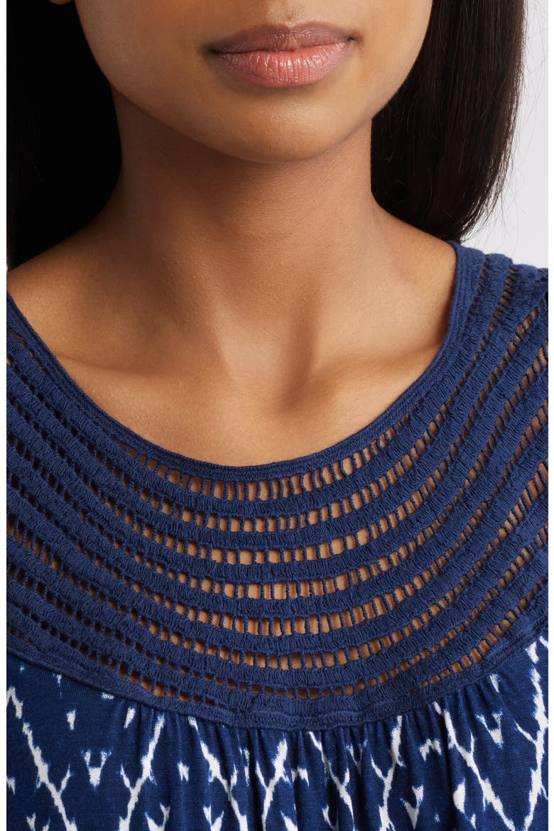 Lattice Yoke Swing Tank, Alternate, color, NAVY