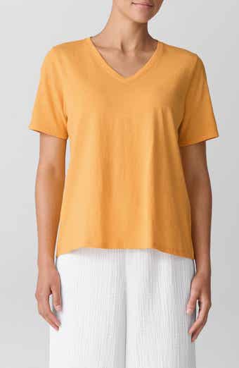 Easy V-Neck Organic Cotton T-Shirt