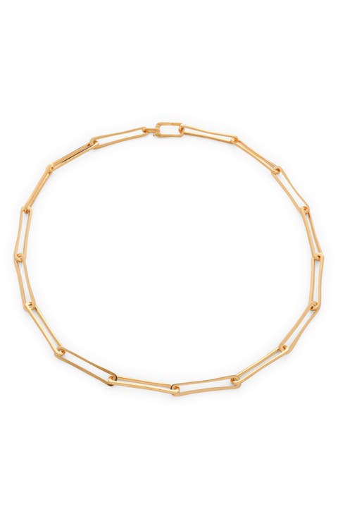 Alta Long Link Necklace