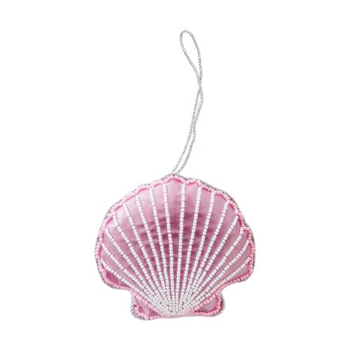 Daydream Society Shell Christmas Ornament In Pink