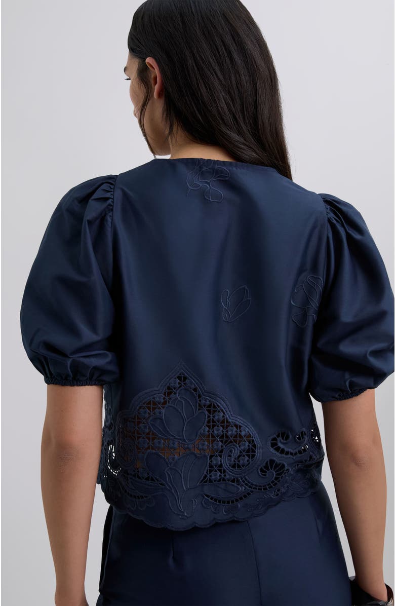 Scalpers Satenemb Shirt, Alternate, color, Navy