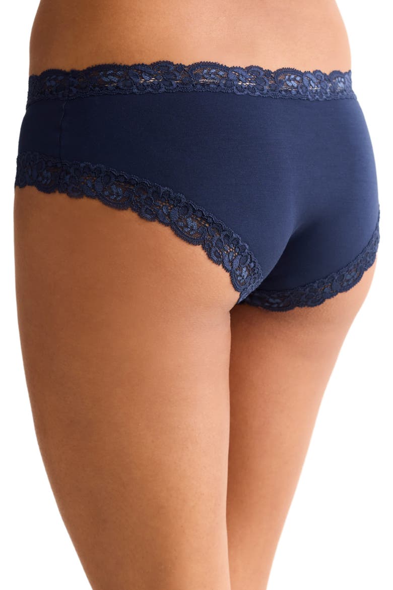 Iconic Boyshorts, Alternate, color, INK