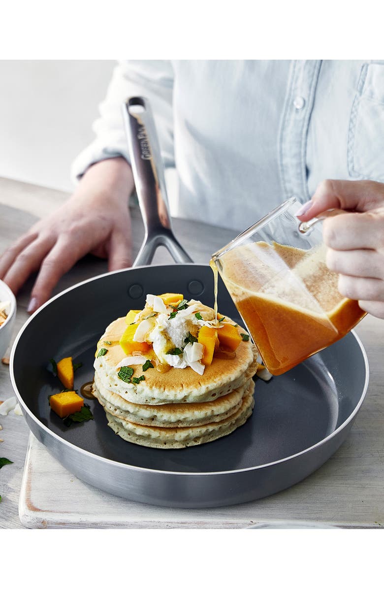 GreenPan GP5 10-Piece Nonstick Stainless Steel Cookware Set, Alternate, color, Stainless Steel