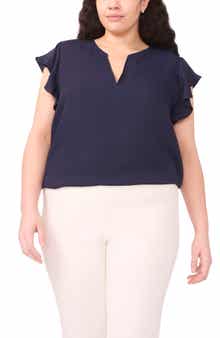Flutter Sleeve Top