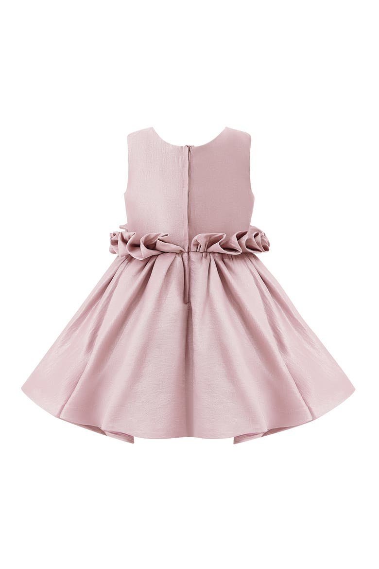 Harmony Ruffle Waist Formal Dress, Alternate, color, Purple