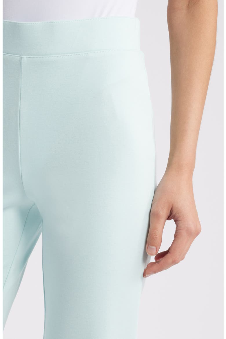 Kick Flare Crop Pants, Alternate, color, ROBINS EGG