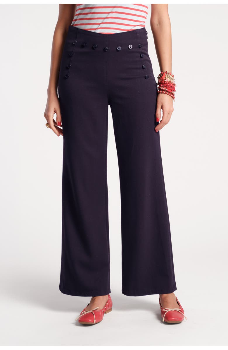 Frances Valentine Sailor Pant, Main, color, Navy