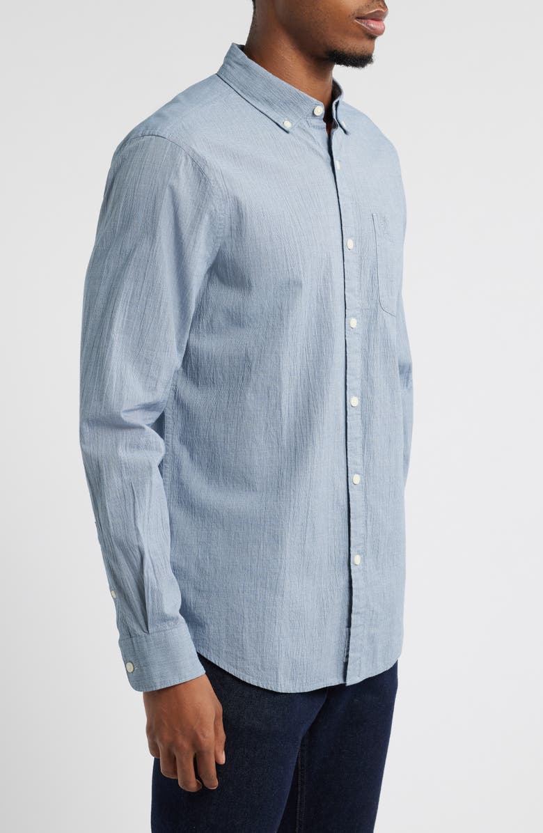Original Penguin Stretch Cotton Button-Down Shirt, Alternate, color, 