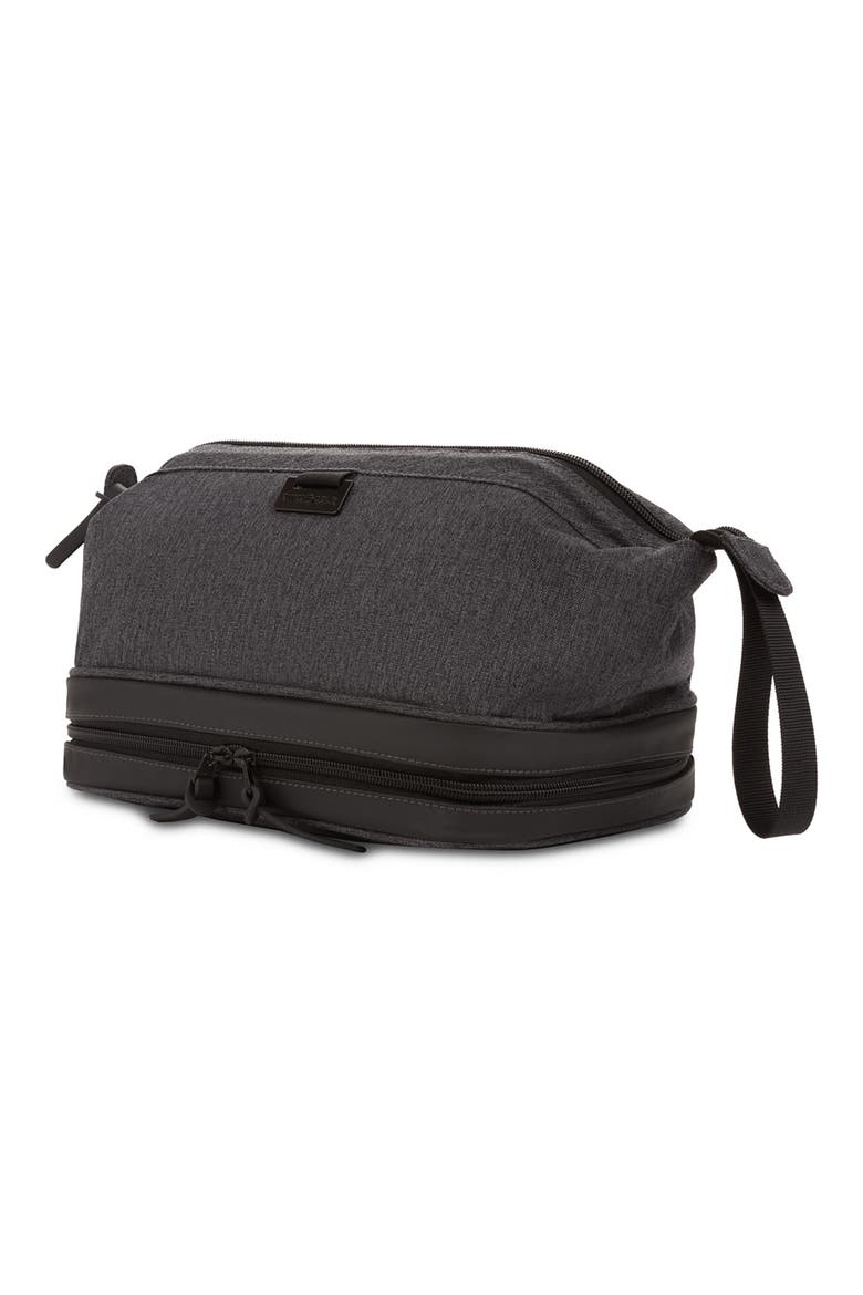 3880 Deluxe Toiletry Bag, Alternate, color, GRAY