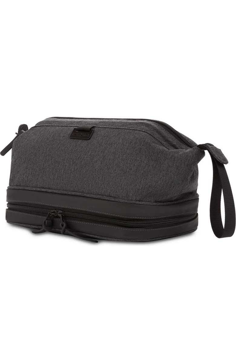SWISSGEAR 3880 Deluxe Toiletry Bag, Alternate, color, Gray