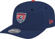 New Era Men's New Era Navy USMNT 1995 Retro 9SEVENTY Snapback Hat
