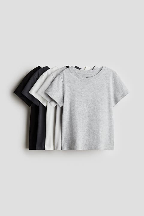 5-pack Cotton T-shirts