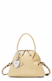 Oryany Adele Mini Leather Bowling Bag