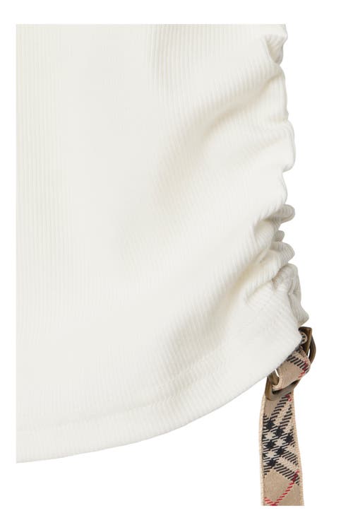 Burberry Festival-style Tank Top In Chalk