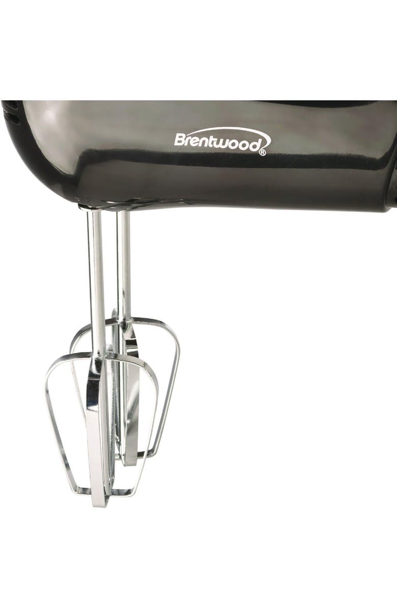 Brentwood 5-Speed Hand Mixer, Alternate, color, Black