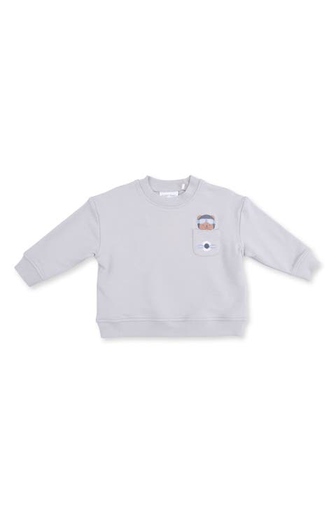 Kids' Vintage Airplanes French Terry Sweatshirt