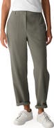 Eileen Fisher Easy Tapered Organic Cotton Pants