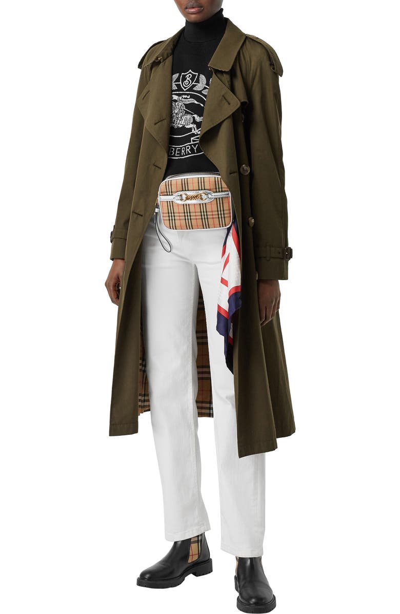 Burberry Vintage Check Link Bum Bag, Alternate, color,