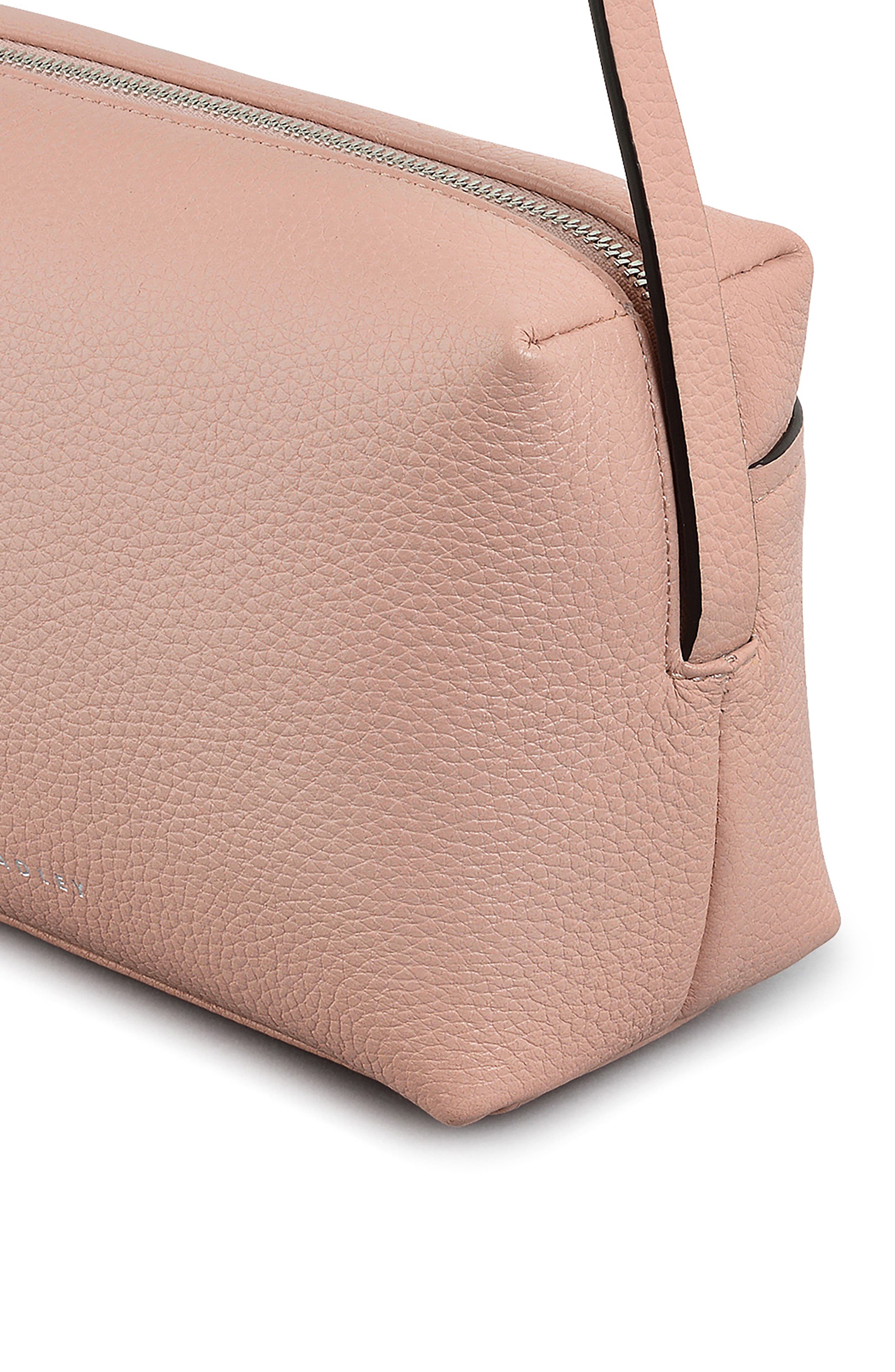Radley Small Bishops Lane Crossbody Bag, Alternate, color, Prairie Pink