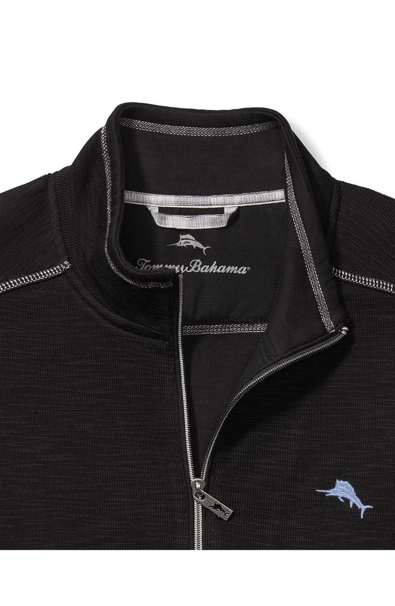 Tommy Bahama Tobago Bay Slub Rib Zip Front Jacket, Alternate, color, 