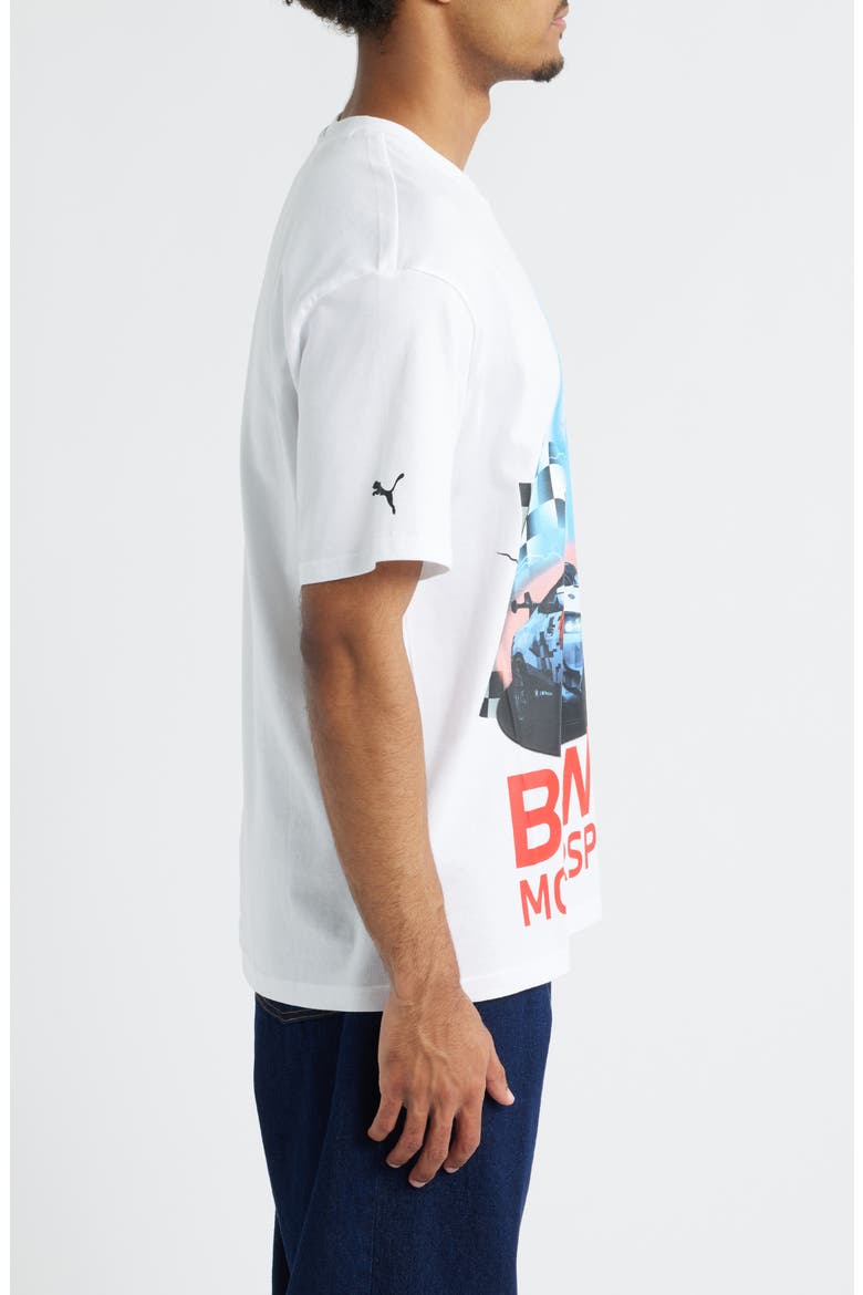 x BMW M Motorsport Vintage Graphic T-Shirt, Alternate, color, PUMA WHITE