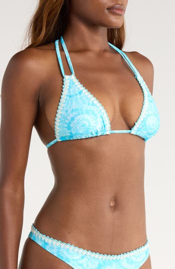 Crochet Trim Bikini Top