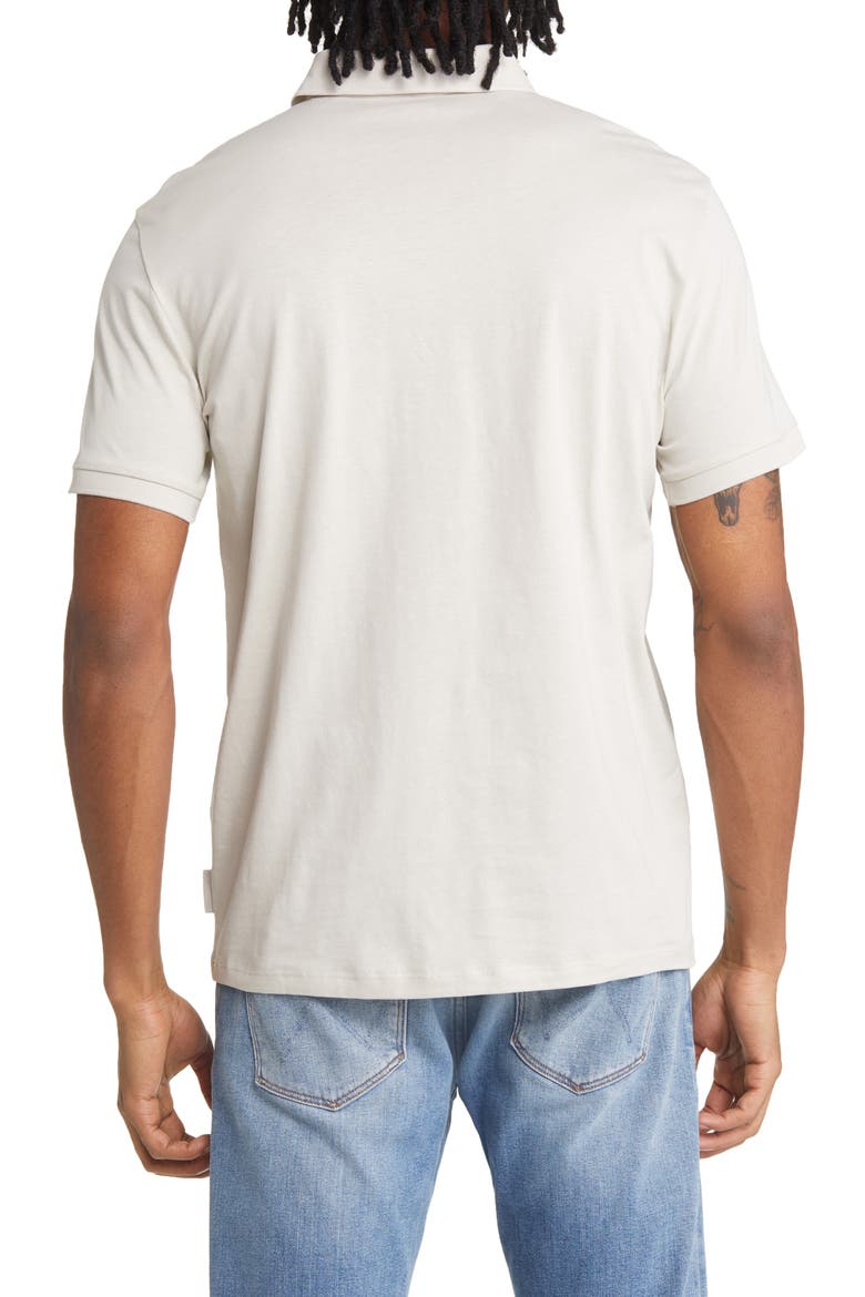 Milano/New York Logo Polo, Alternate, color, WHITE PEPPER