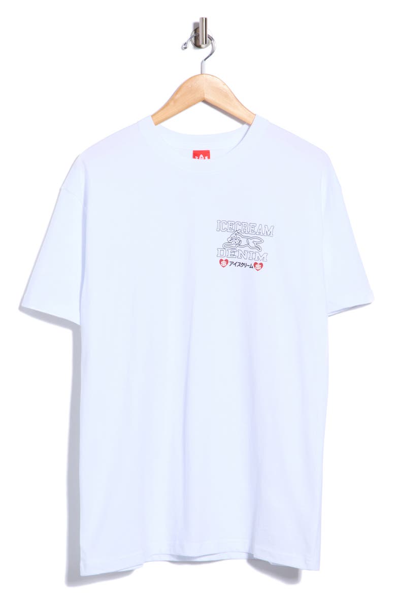 Cad Graphic T-Shirt, Main, color, WHITE