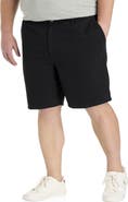 Harbor Bay by DXL Big & Tall Elastic Waist Jean Shorts