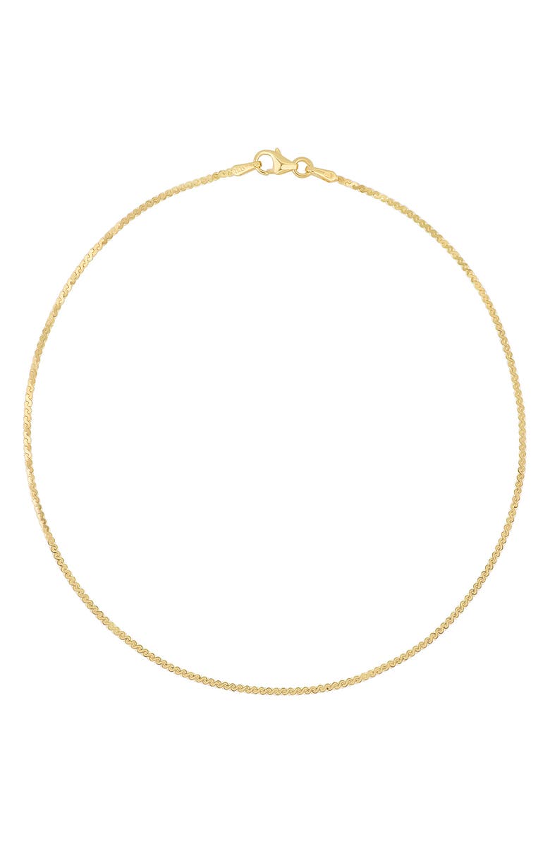 Bony Levy 14K Gold Chain Anklet, Main, color, 
