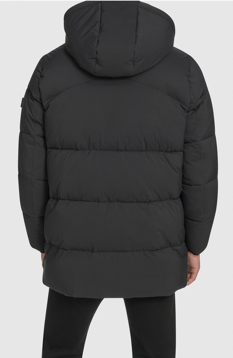 Andrew Marc The Millstream Parka, Alternate, color, Black