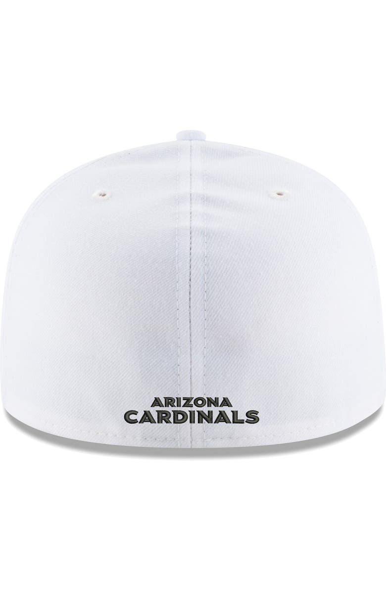 New Era Men's New Era White Arizona Cardinals Omaha 59FIFTY Fitted Hat, Alternate, color, White