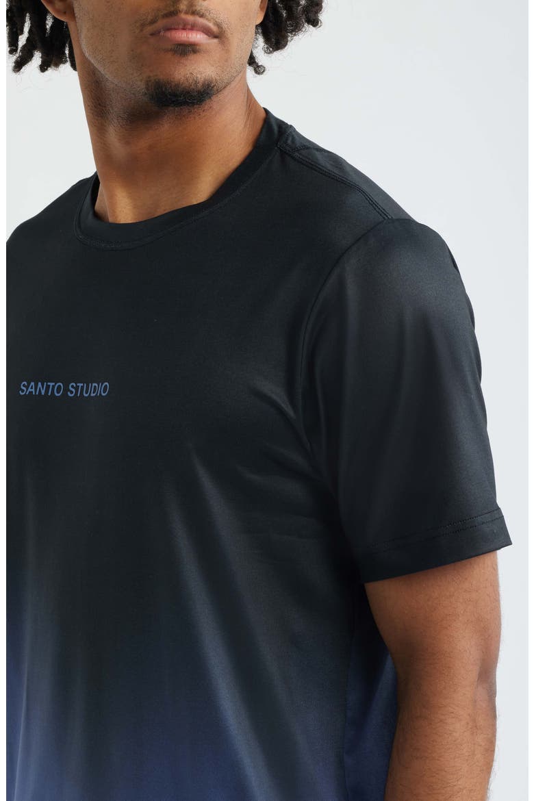 Tempo Faded Tech Performance T-Shirt - Arman Tsarukyan Edition, Alternate, color, BLACK FADE