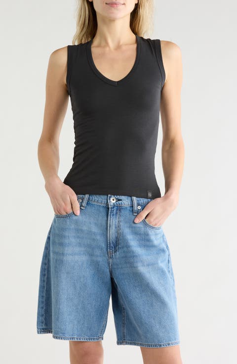 Lucy V-Neck Sleeveless Top