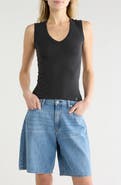 rag & bone Lucy V-Neck Sleeveless Top