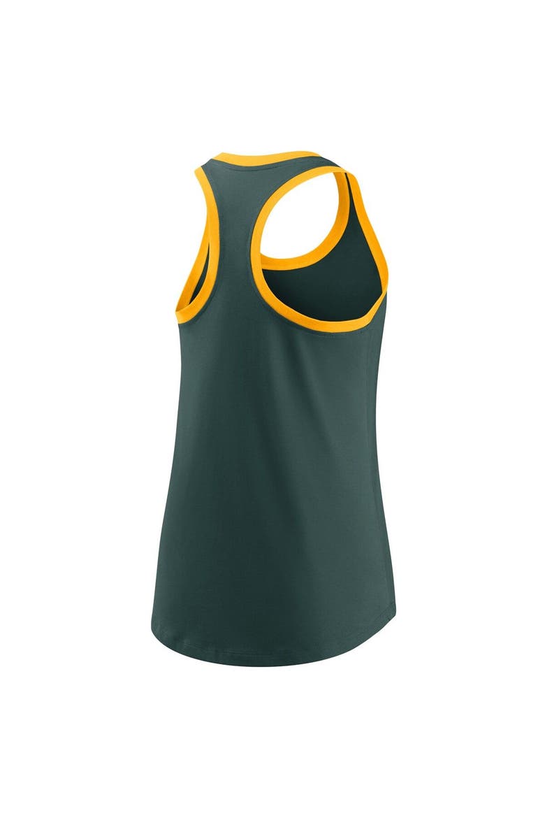 Women's Nike Green Oakland Athletics Tech Tank Top, Alternate, color, Green